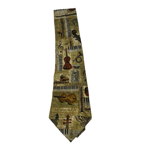Eagle Wings 100 silk ties "How Great Thou Art" Musical instruments - Picture 1 of 6